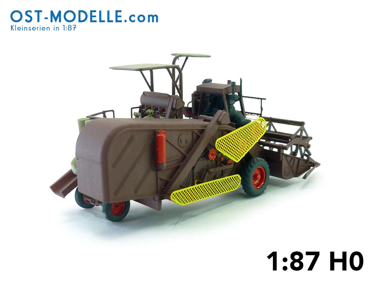 Preview: Mädrescher E177 Kornabsackung ohne Spreubergung rotbraun